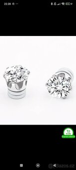Magnetické náušnice - unisex - 3