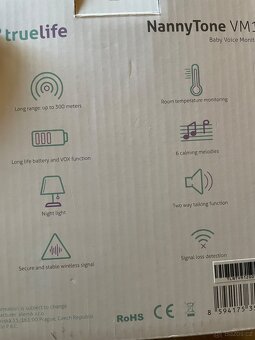 Dětská elektronická chůva TrueLife NannyTone VM1 - 3