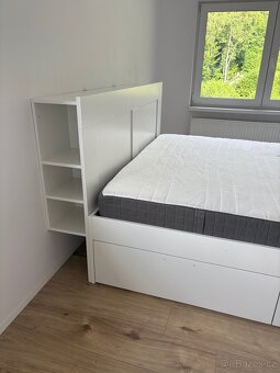 Postel dvoulůžko s úložným prostorem 160x200 - 3