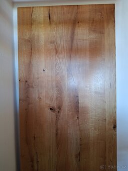 Dubová spárovka, jídelní deska na stůl - 3