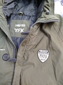 Dětská zimní bunda vel 146 - 3