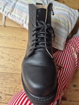 Kožené boty dámské černé JANČAŘÍK - 3