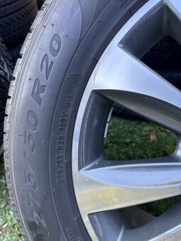 ALU KOLA MERCEDES GLS R20 W166 ZIMNÍ KRÁSNA SADA - 3