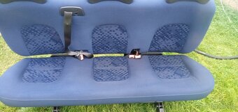 PRODÁM TROJSEDAČKU DO FIAT DUCATO 2002-2005 MODRÁ PĚKNÁ - 3