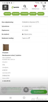 Bambusový plot 180x300 - 3