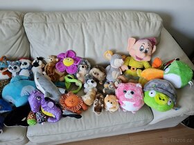 PLYŠÁCI: Disney, TY Beanie, mořští, Ungry Birts, - 3