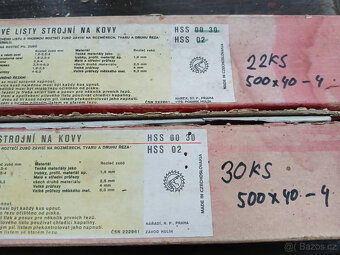 Pilové listy do strojní pily HSS-30 - 3