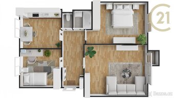 BYT NA PRODEJ 3+1 BUČOVICE - 3