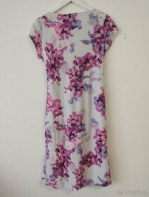 NOVÉ květované růžovo fialové šaty Dorothy Perkins vel. 42 - 3