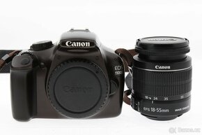 Zrcadlovka Canon 1100D + 18-55mm hnědý - 3
