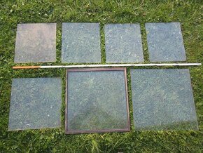 Cihlové trubky, skleněné tabule, PVC trubky - 3