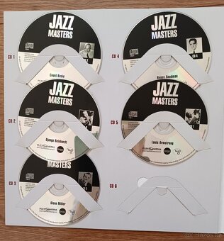 JAZZ masters a další CD zejména JAZZ - 3