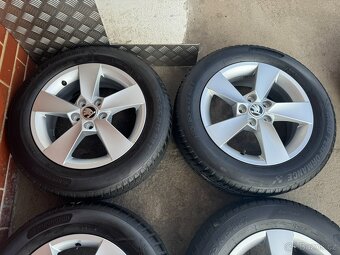 Alu 15" 5x100 škoda HADAR letní 85% F4, TOP - 3
