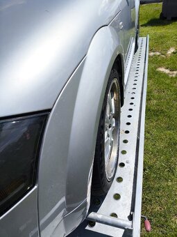 Predni blatniky Audi TT, 8n, stribrna - 3