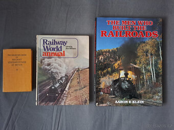 železnice, motorky, letadla, F1 - literatura USA, GB - 3