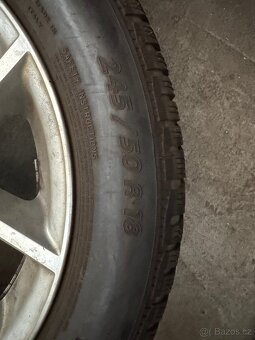 Alu DISK BMW X3original 8x18 et43 +zimni pneu - 3