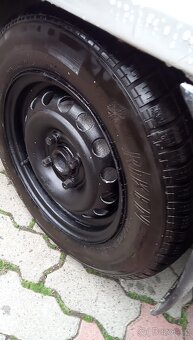 ORIGO OCELOVÉ DISKY + ZIMNÍ 90% pneu 175/70R13+POKLICE - 3