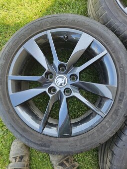 Disky škoda + pneumatiky 225/45 R 17 - 3