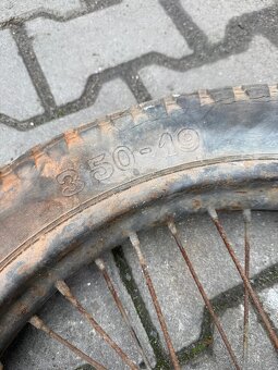 Kolo na velký předválečný motocykl R19 3.50 - 3