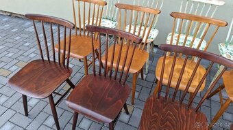 Retro jídelní židle TON Ironica - 20ks - 3