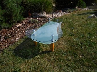 konferenční stůl, skleněná deska - 3