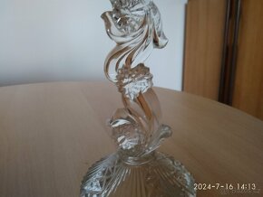 Art deco svícen, 40. léta 20. století Libochovice vzor 1396 - 3