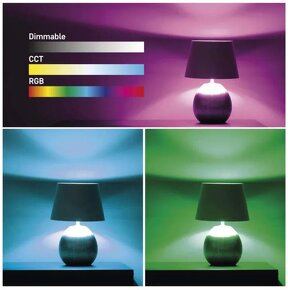 EMOS Chytrá LED žárovka GoSmart A60 E27 9 W (60 W) 806 lm RG - 3