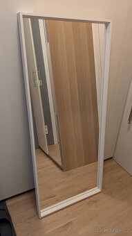 Ikea zrcadlo Nissedal bílá 65x150 cm - 3