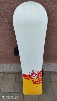 Snowboardové prkno 114cm + boty vel.5 - 3