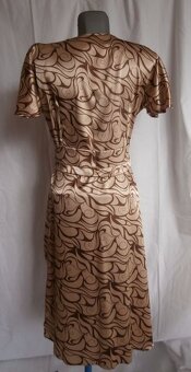 prodám nové saténové šaty vel 42, - 3