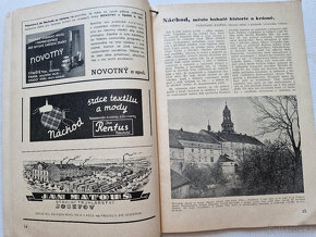Cestovní zpravodaj ČSD 1938 Výstava Náchod železnice - 3