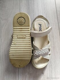 Dívčí kožené sandále IMAC 32 - 3