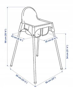 Jídelní židlička Ikea Antilop - 3