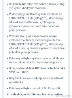 Ratanový nábytek - 3