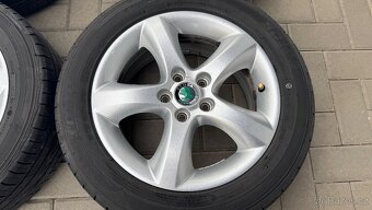 Orig. Al kola Škoda 15" rozteč 5x100 - 3