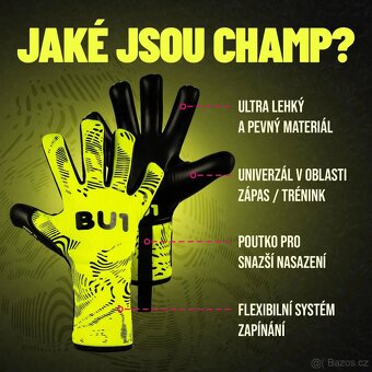 Brankářské rukavice - BU1 Champ - Velikost 10 - 3