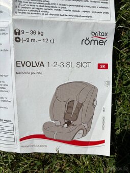 BRITAX Autosedačka Evolva 123 SL SICT - 3