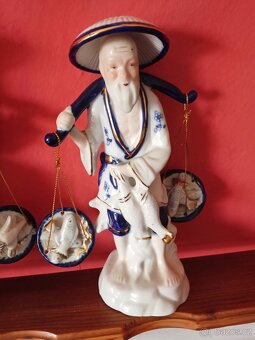 Párové sošky porcelánové - 3