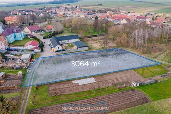 Prodej prostorného stavebního pozemku 3064m2, k.ú. Oleksovic - 3