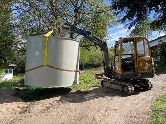 Pásový bagr Volvo ec 25 - 3