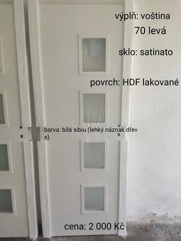 Interiérové dveře NOVÉ - 3