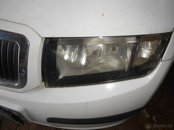 ŠKODA FÁBIA 1 FACELIFT PŘEDNÍ SVĚTLA,PŘEDNÍ NÁRAZNÍK MASKU - 3