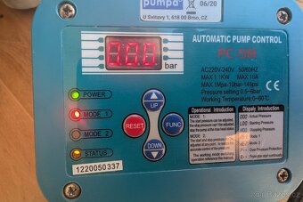 PUMPA Presscontrol tlaková řídící jednotka PC-58 - 3