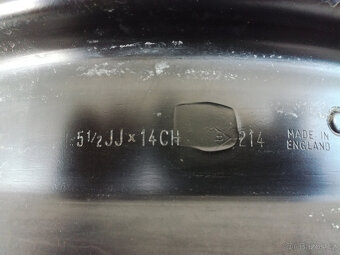 Plechové disky na kola 5,5jx14 - 4x114,3 a 4x100 - 3
