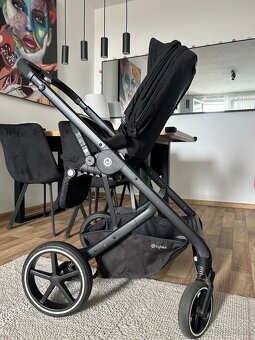 ✨ Stylový kočárek Cybex Balios S Lux – Moon Black (2022) ✨ - 3