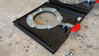 Otočná konzole pro přední sedačky do VW T5/T6/T6.1 - 3