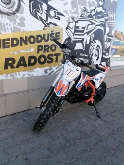 Pitbike Spirit 90 12/10 Automat oranžová - 3