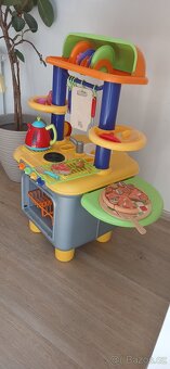 Dětská kuchyňka+nadobíčko+jídlíčko - 3