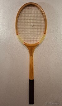 Stará drevená tenisová raketa - ARTIS Sport, výborný stav - 3