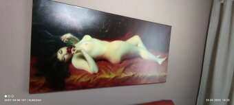 DDSO2494 PAUL BAUDRY ODPOČÍVAJÍCÍ NAHÁ ŽENA S RŮŽÍ - 3